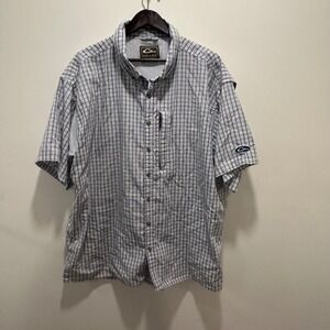 Drake vented mens shirt size 2X